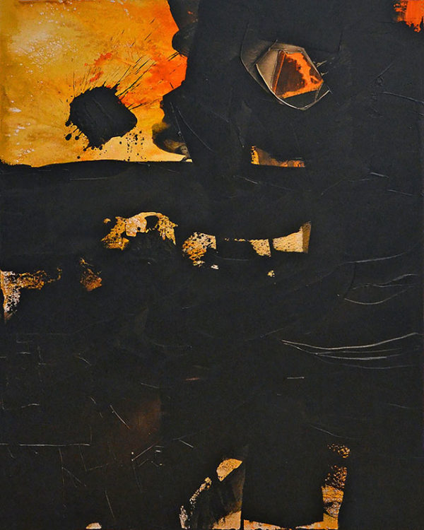 art-jamal 100x80cm, oil on canvas, Light in the dark1, 2020