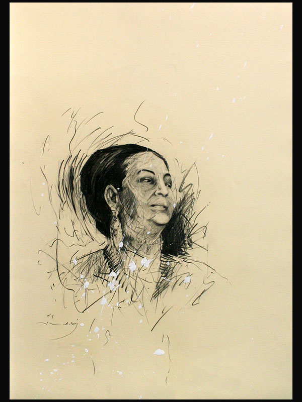 art-jamal 106x76cm, pencil, Souma5, 2011