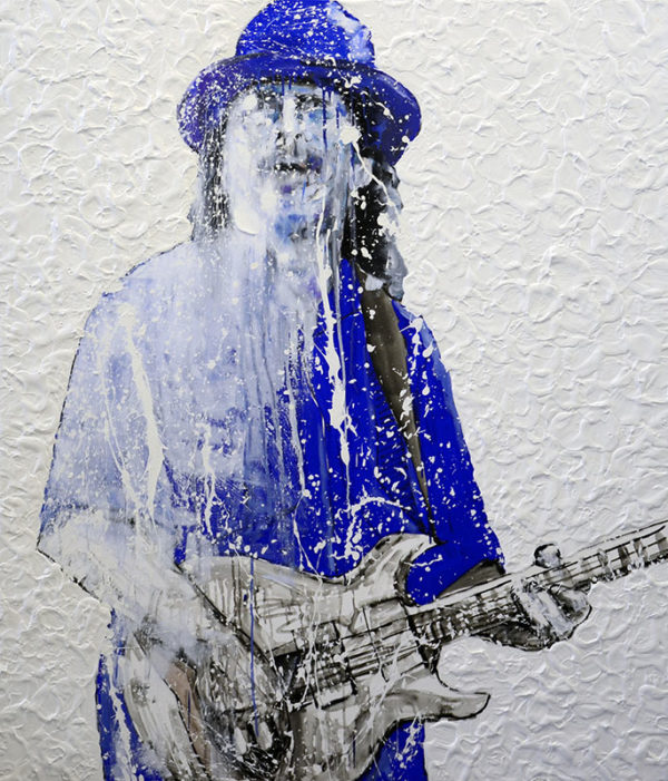 art-jamal 140x120cm, Acrylic & oil on Canvas, Carlos Santana, 2012