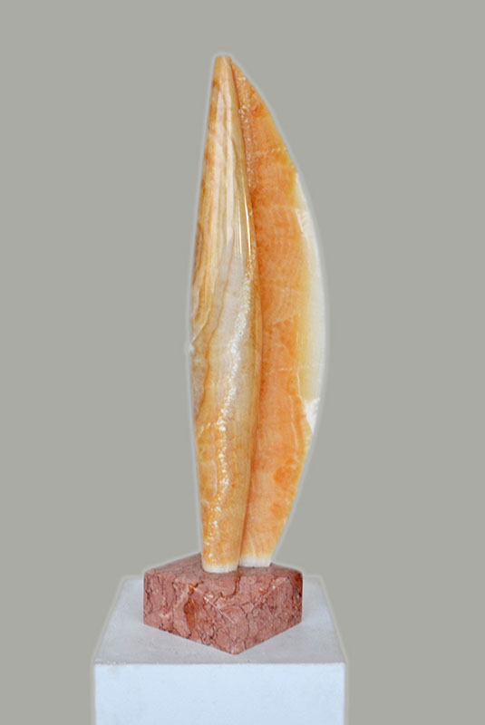 jamal art gallery bahrain 98x26x10cm, Yellow Alabaster, 2020