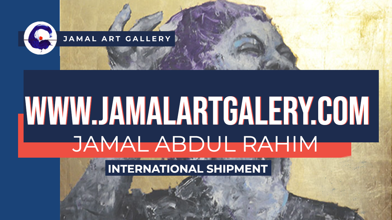 Original Oil Painiting Jamal Art Gallery Live Event