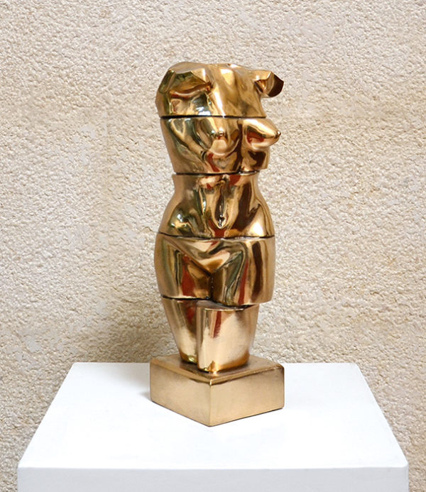 art-jamal 12x12x32cm, Venus2,Bronze, 2012 copy