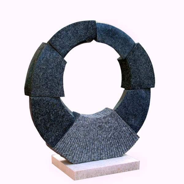 art-jamal 17x115x120cm, Orbit, Blue Pearl granite, 2010