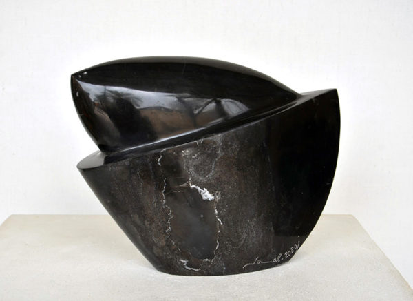 art-jamal 27x19x10cm, Black Marble, 2020.