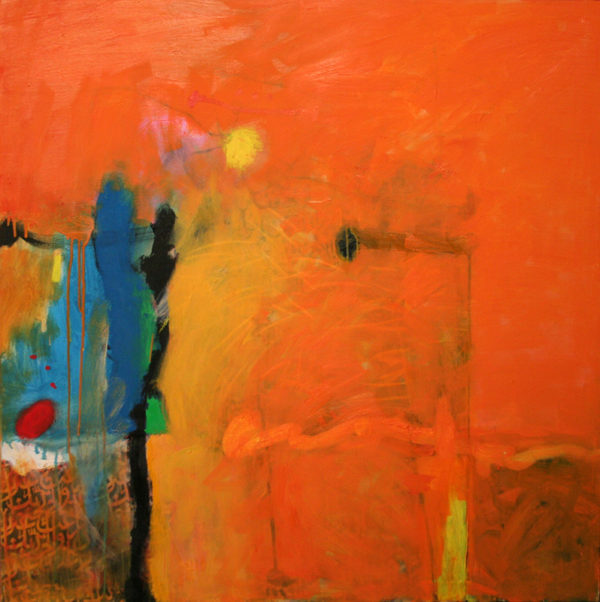 art-jamal 100X100 cm, Oil on Canvas, Abstract 3, 2008