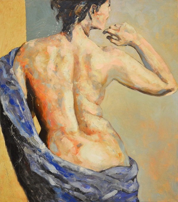 art-jamal 170x150 cm, Oil on Canvas, Figure, 2015