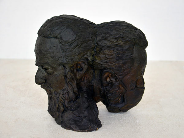 Before and after1, 15x15x10cm, bronze, 2021